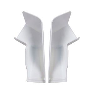 Newcorp - Uvresistant Rv Rain Gutter Spout Extensions4piece Set(includes 2x Left & 2x Right Gutter Spouts) - 286