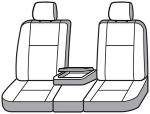 Covercraft Industries - Seat Saver 1st Row Waterproof Grey - SS3435WFGY