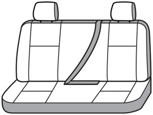 Covercraft Industries - Seat Saver 2nd Row Polycotton Grey - SS8431PCGY