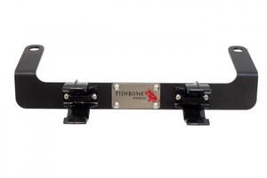 Kentrol - Fishbone Offroad - 9706 Wrangler Front Seat Flashlight Mount Black Powder Coat 11 Gauge Steel - FB25106