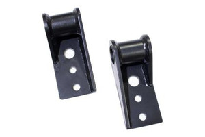 Kentrol - Fishbone Offroad - 7683 Wrangler/7686 Wrangler Front Spring Shackle Hanger Black Powder Coat Steel - FB27224