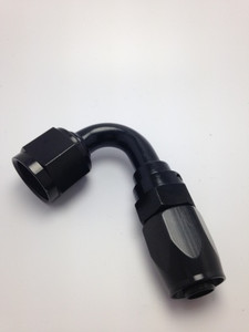 Fragola Performance Systems - #6 X 120 Proflow Hose End Black - 231206-BL