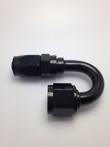 Fragola Performance Systems - #16 X 180 Proflow Hose End Black - 231816-BL