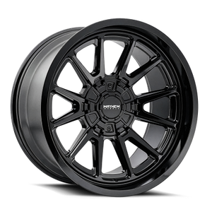 Mayhem - Intrepid (8116) Gloss Black 18x9 6135/6139.7 12mm 106mm - 8116-8937B
