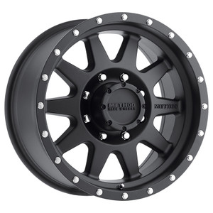 Method Race Wheels - 17x9  Standard 8x6.5 Bp 4.5in B/s 12 O/s  Matte Black - MR30179080512N