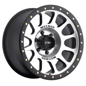 Method Race Wheels - 18x9 Nv 6x5.5 Bp 5.75in B/s 18 O/s  Machined/black Street Loc - MR30589060318