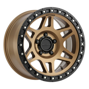 Method Race Wheels - Mr312 17x8.5 0mm O/s 5x5 Method Bronze/black Street Loc - MR31278550900