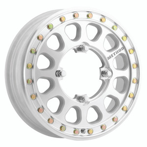 Method Race Wheels - Mr401r Utv Beadlock 15x5 5+0/+46mm Offset 4x136 106mm Centerbore Raw Machi - MR40155047346B2