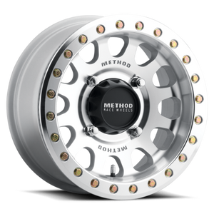 Method Race Wheels - Mr401 Utv Beadlock 15x7 5+2/+38mm Os 5x4.5 72mm Cb Machined  Raw W/ Bhh2 - MR40157012352B