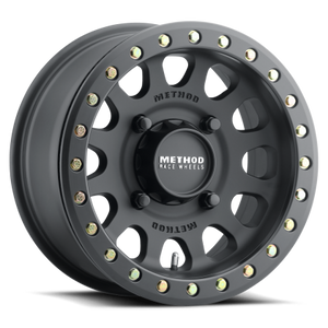 Method Race Wheels - Mr401 Utv Beadlock 15x7 5+2/+38mm Os 4x156 132mm Cb Matte Black W/bhh24100 - MR40157046552B