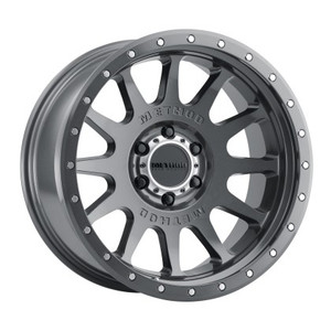 Method Race Wheels - Mr605 Nv 20x10 24mm Offset 6x5.5 106.25mm Cb Gloss Titanium - MR60521060824N