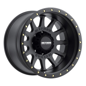 Method Race Wheels - Nv 20x10 8x6.5 Bolt Pattern 24 Offset 4.55 Bs Matte Black - MR60521080524N