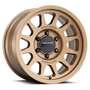 Method Race Wheels - Mr703 17x7.5 +50mm Offset 6x130 84.1mm Centerbore Method Bronze - MR70377563950