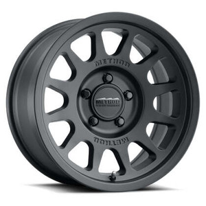 Method Race Wheels - Mr703 Bead Grip 17x9 12mm Os 5x5 71.5mm Cb Matte Black - MR70379050512N