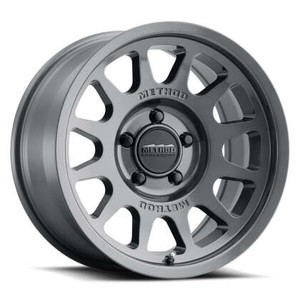 Method Race Wheels - Mr703 Bead Grip 17x9 12mm Os 8x6.5 130.81mm Cb Gloss Titanium - MR70379080812N