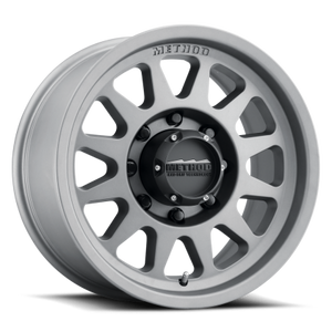 Method Race Wheels - Mr704 Hd 17x9 +18mm Offset 8x6.5 130.81mm Cb Titanium - MR70479080818H