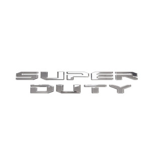 Putco - 23c F250/f350 Super Duty Tailgate Lettering Emblems (stainless Steel) - 55561FD