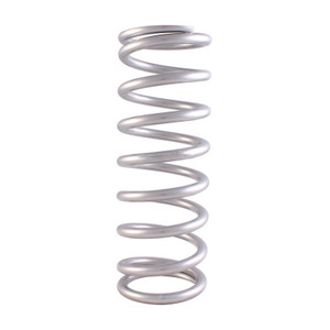 QA1 Precision - Spring Crsi Ht High Travel 3.8 In 9 In X 650 Lbs/in Taper Pigtail Silver Pc - 9HTSP650