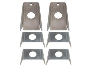 Rustbuster Frameworks - 8795 Wrangler Body Mount Brackets - RB2016