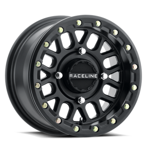 Raceline - A93b Podium Utv Beadlock Black 14x7 4x137 +10mm - A93B-4703710