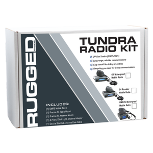 Rugged Radios - Tk1 Toyota Radio Kit;w/gmr25 Waterproof Mobile Radio For Toyota Tundra - TK1-GMR25