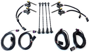 Ridetech Suspension - Ridepro E5 Ride Height Sensor Kit W/ 4 Height Sensors Linkage & Wiring Harness - 30400036