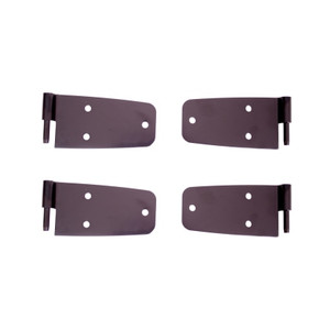 Rugged Ridge - Door Hinge Kit7686 Wrangler With Full Steel Doorsblack - 11202.02