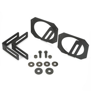 Rugged Ridge - 0715 Jeep Wrangler Led Light Mount Brackets Circle - 11232.23