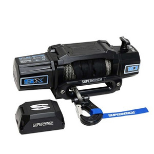Superwh - Sx10sr Winch; 10000 Lbs; 12 Vdc; 3/8 In X 80ft Synthetic Rope; 5.5 Hp - 1710204