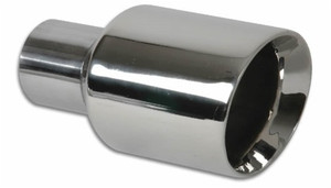 Vibrant Performance - 3.50in Outlet O.d. Round Stainless Steel Tip(double Wall Angle Cut)2.25in Inlet - 1226