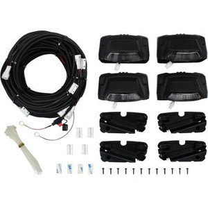 Westin Automotive - Includes 4 End Caps With Integrated Led Lights And Wiring Harness. Blk R5 Led Li - 28-51003