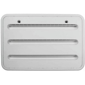 Dometic - Rv Refrigerator Lower/upper Side Mount Vent Assemblypolar White - 3316941.01
