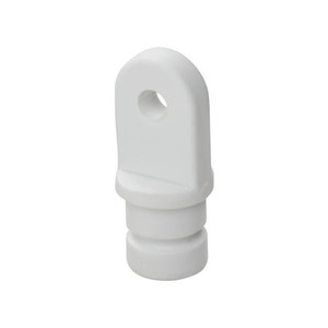 Whitecap - Pkgd 3/4in Inside Eye End (pr) Wht - 3402WP