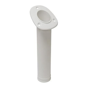 Whitecap - Pckg Flush Mount Rod Holder  Wht - 3447WP