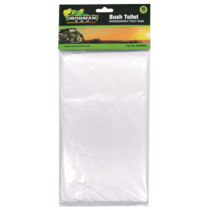 Ironman 4x4 - Bush Toilet Biodegradable Bags - IBTBAGS