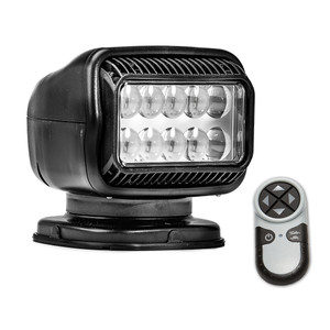 Golight Radioray GT Series Permanent Mount - Black LED - Wireless Handheld Remote - 20514GT