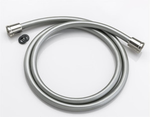 American Brass - Ultra 1function 60 Vinyl Shower Hose & Bracket  60 Series  Brushed Nickel - CRD-U-HS60N