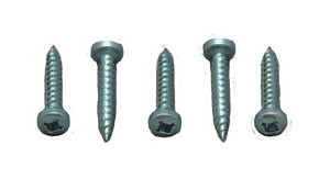 AP Products - Pan Head Square Recess Screw 8 X 1 Zinc (1000/ctn) - 012-PSQ1000 8 X 1
