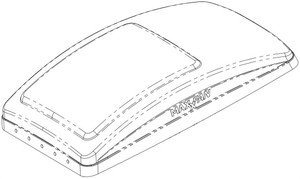 Maxxair - Vent Lid 62/64 Smoke - 05-30520