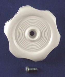 Strybuc Industries - Plastic Knob 1/2in Shaft - 743C WHT
