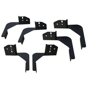 Gen-Y Hitch - 11c Ram 2500/3500 Crew Cab Cs/rs Running Board (bracket Kit Only) Black - GH-25104