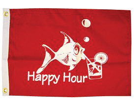 Taylor Made - Flag (12x18) - Happy Hour - 5418
