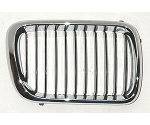 Sherman Parts - Rh Grille Chr/blk Bmw 3 Series (e36) 9799; M3 9799 - 0054A-99-4