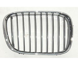 Sherman Parts - Rh Grille Chr/blk Bmw 528i Sdn/wgn 9703; 540i Wgn 972000 - 0056A-99-4