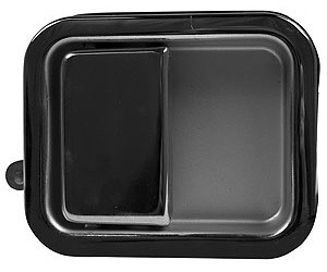 Sherman Parts - Rh Outer Door Handle W/ Full Door Type Door Blk Jeep Wrangler 8790; Cj5/cj7/scrambler 6886 - 021-135CR