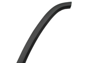 Sherman Parts - Capa Lt Rr Wheel Opening Molding Rr Door;black Jeep Grand Cherokee 11c - 087-93MQL