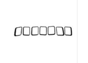 Sherman Parts - Grille Molding Set Srt8; Grille Trim Rings; Ptm Jeep Grand Cherokee 1720 - 088-99MSETU