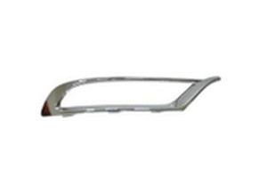 Sherman Parts - Rh Front Bumper Insert Fog Lamp Opening Bezel; Chrome Chrysler 300 15c - 108A-95CR