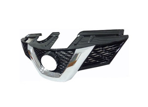Sherman Parts - Capa Grille Assy S|sv; W/o Premium Pkg; W/o Camera Hole; To 315; Black/chrome Nissan Rogue 1415 - 1662D-99Q-0