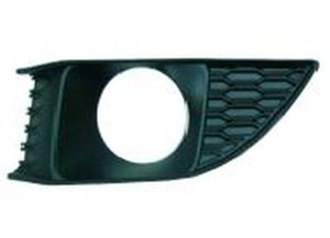 Sherman Parts - Rh Front Bumper Insert Bumper Bezel W/ Adaptive Cruise Control Mat Black Charger 1114 - 173A-84DR